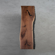 KAZANA Live Edge Black Walnut Epoxy Table 35.04"Wx 104.33"L